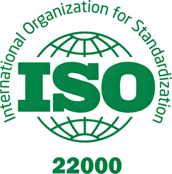 ISO 22000 food safety management mark