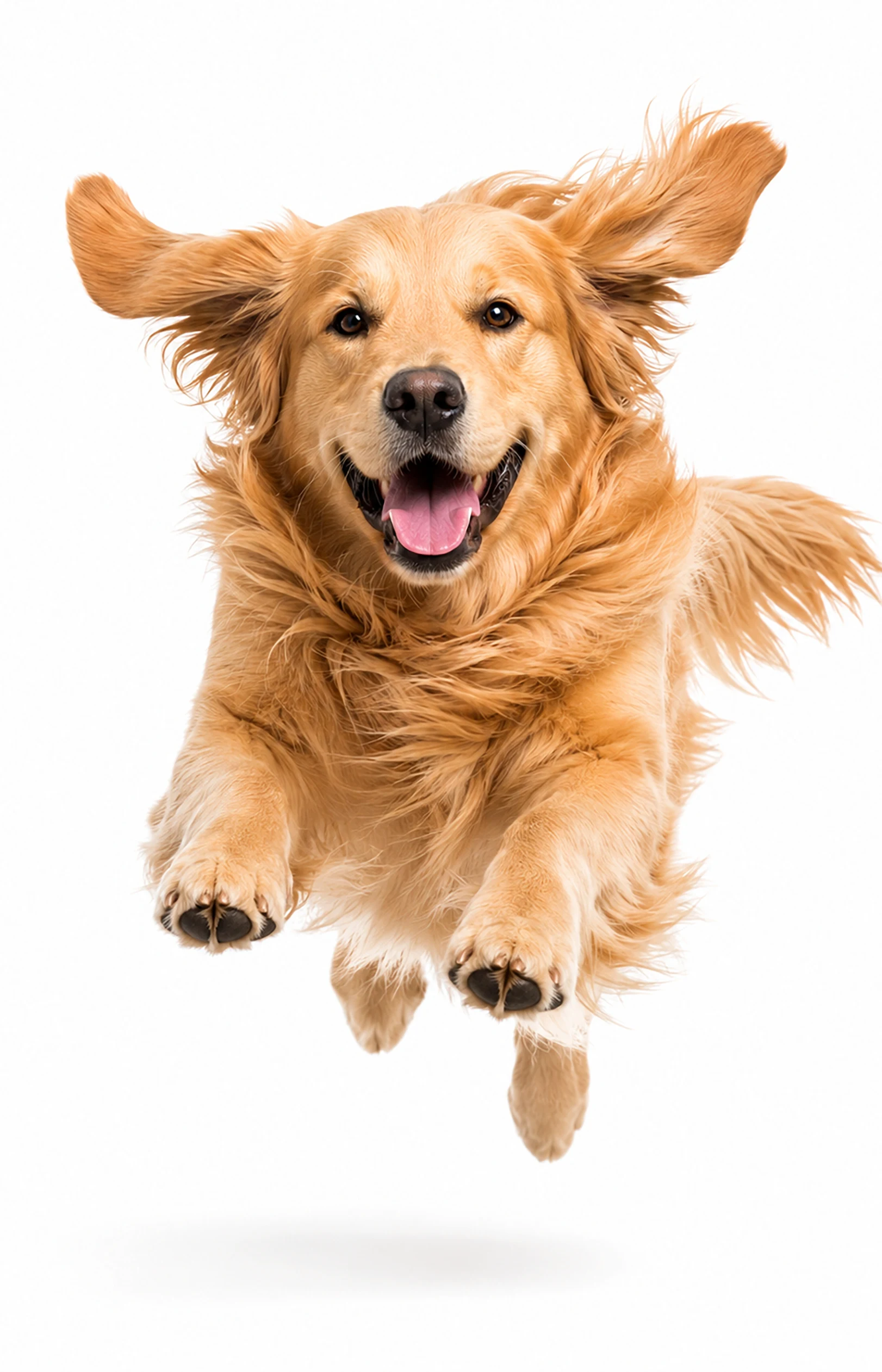 Happy golden retriever representing a ChurPeak partnership